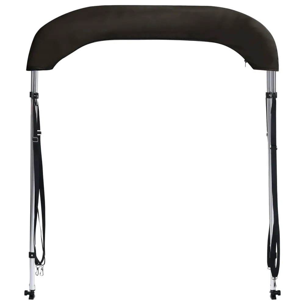 Toldo de 2 arcos Bimini 150x120x110 cm preto