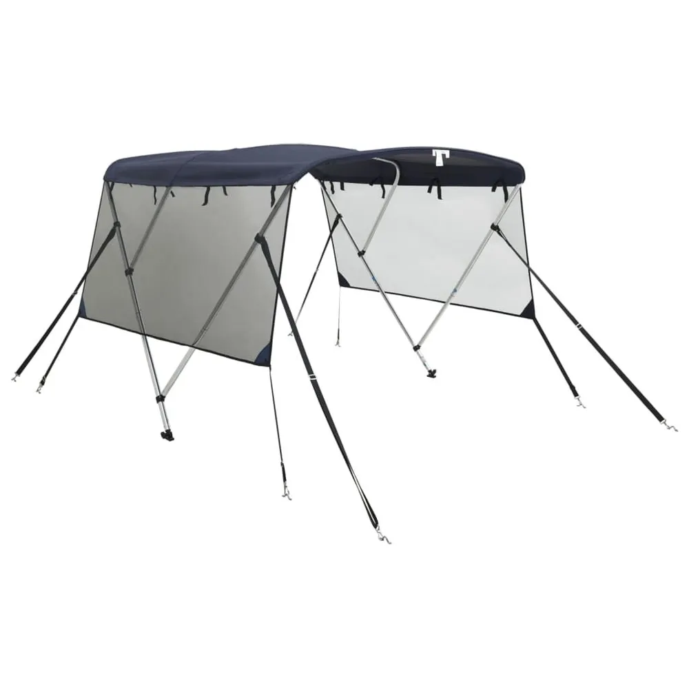 Toldo 3 arcos Bimini paredes malha laterais 183x(137-152)x137cm