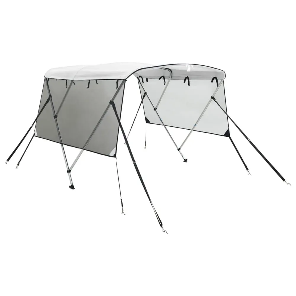 Toldo 3 arcos Bimini paredes malha laterais 183x(137-152)x137cm