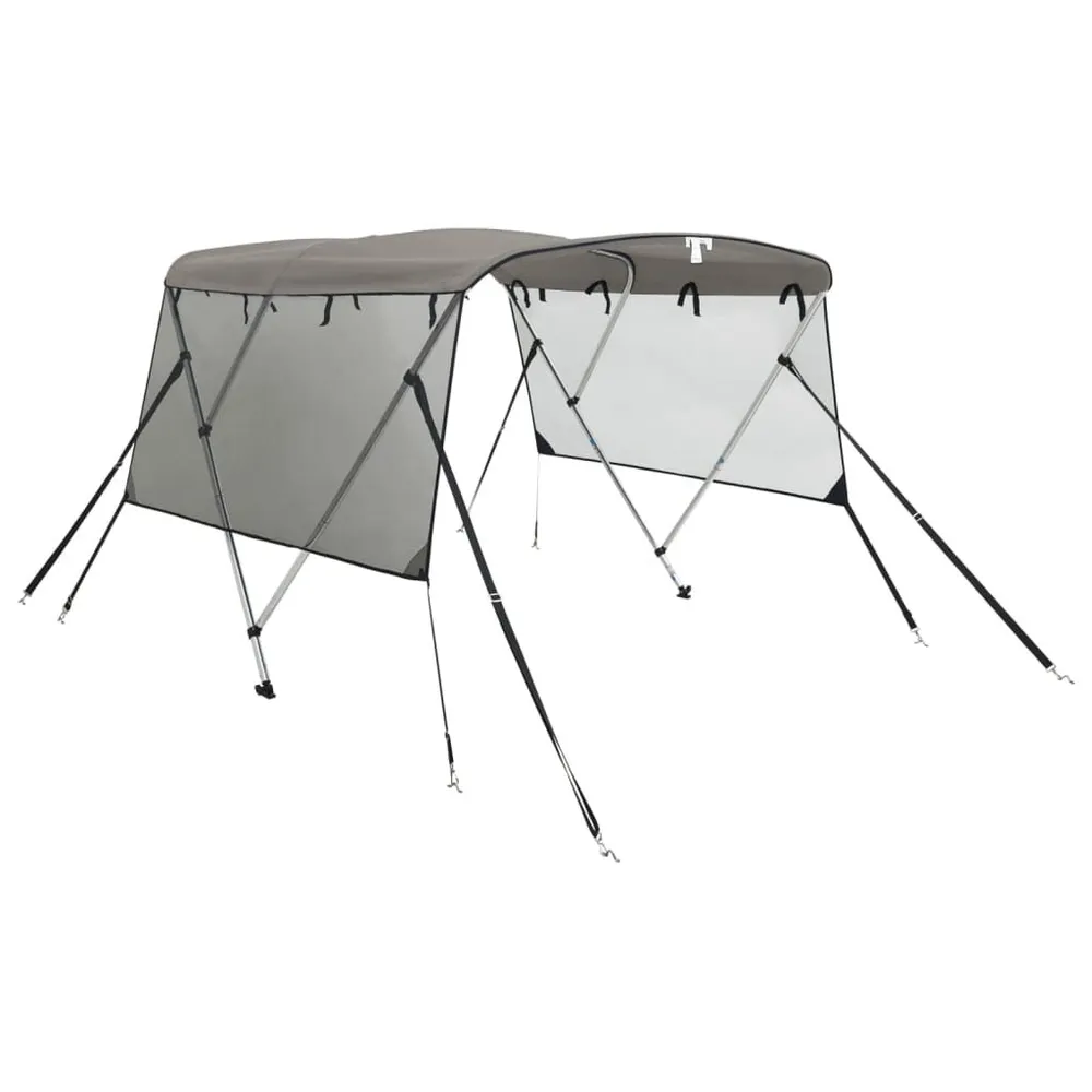 Toldo 3 arcos Bimini paredes malha laterais 183x(137-152)x137cm