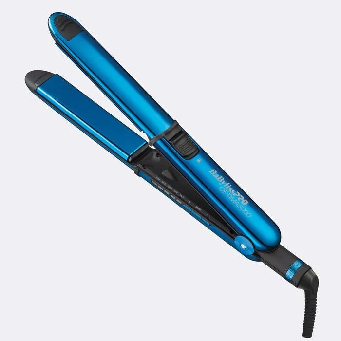 Ferro de alisar em ço inoxidável de 1 1/4" (azul meia-noite) BabyLissPro