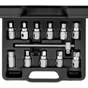 Conjunto de chaves de serviço de óleo vermelho GEDORE Q-handle 3/8 12 peças, 3301544 para Veículos Pesados