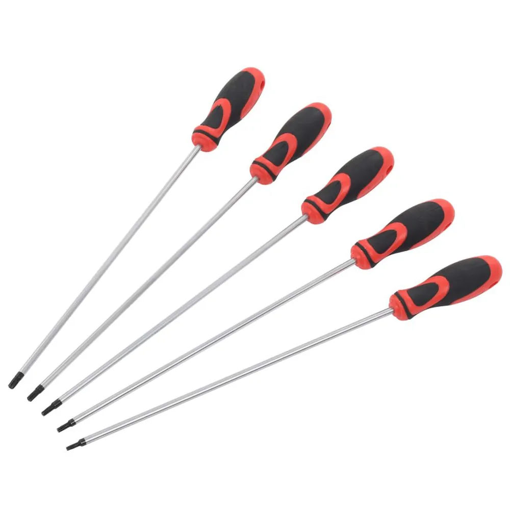 Conjunto de chaves de fendas torx 5 pcs 300 mm vidaXL