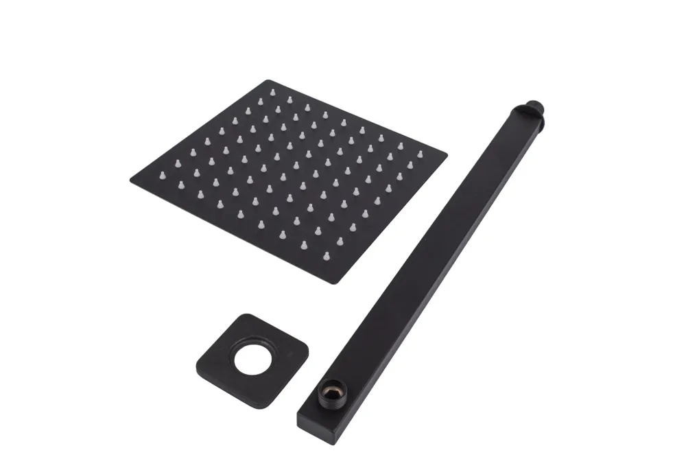 CHUVEIRO PAREDE 1/2 V123 PRETO VIMER