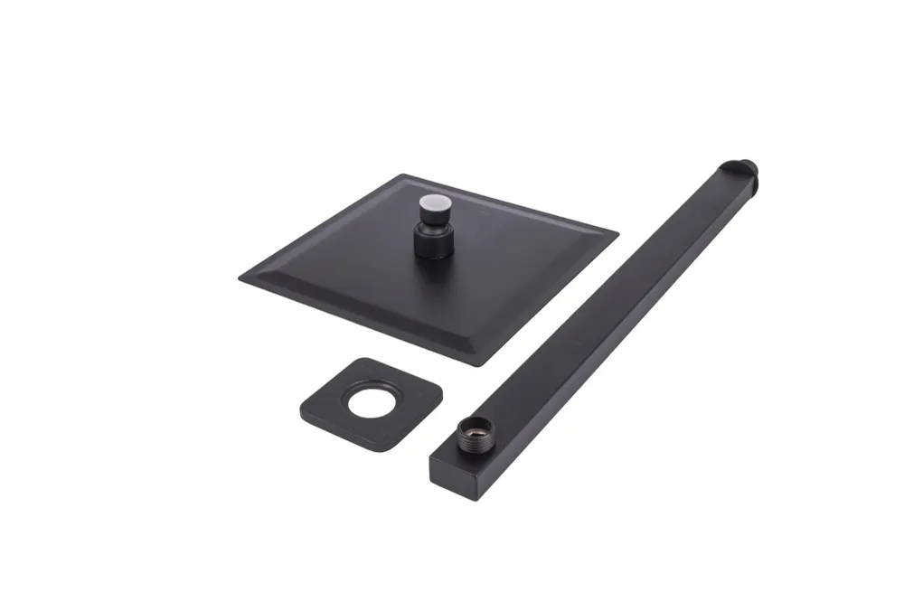 CHUVEIRO PAREDE 1/2 V123 PRETO VIMER
