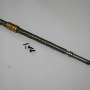 Conjunto de contraporcas ELMAG '' inteiro para UFM 125 GT, incluindo fuso para alimentação cruzada do eixo y, 9802800
