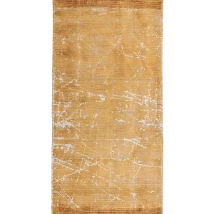 Tapete em viscose laranja 80 x 150 cm HANLI com Material Resistente UV
