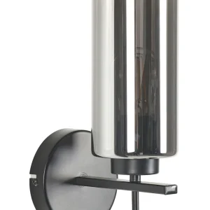 Candeeiro de parede em metálico cinzento 29 cm PURIRI