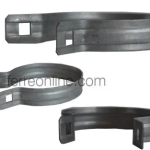 ABRAZADERA DE ARRANQUE PARA MALLA HEX 48MM 2" CLAVOS NALES MEX