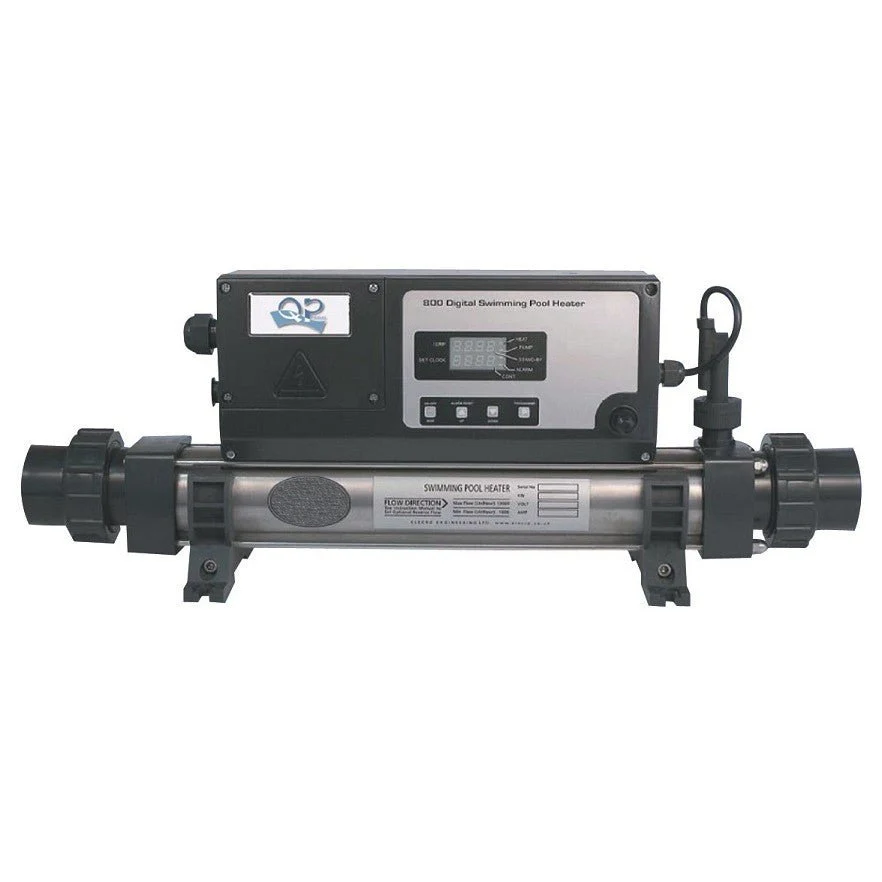 QP Titânio 4,5 kW Aquecedor elétrico para piscina