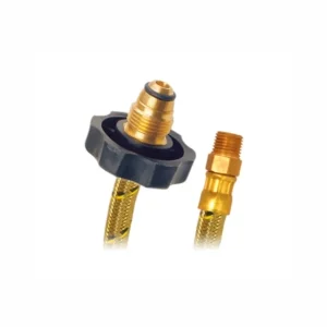 Alimentador Pig Tail 1/4" M. x 7/8" Izquierda Con Maneral Coflex VG-Y55 Proveedora Ferretera La Mundial