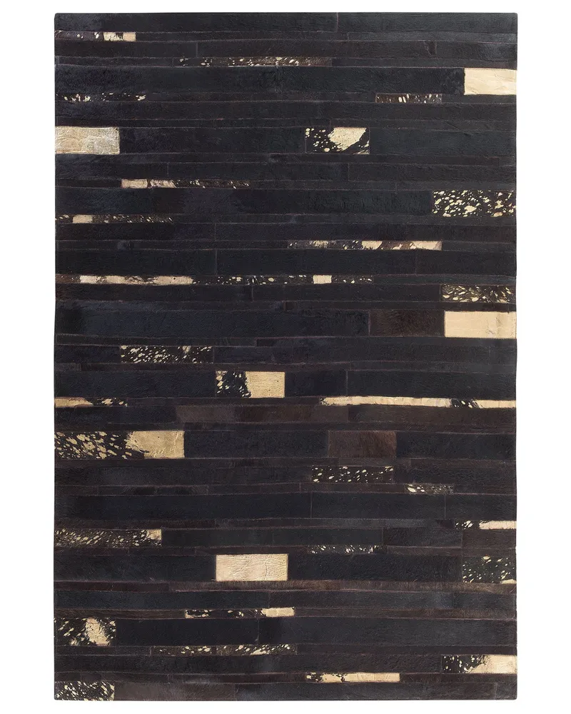 Cowhide Area Rug 140 x 200 cm Chocolate ARTVIN