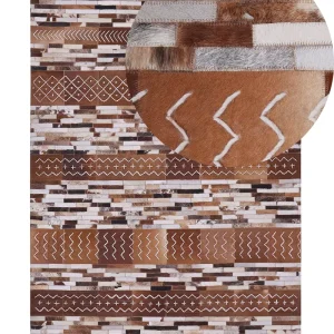 Cowhide Area Rug 160 x 230 cm Café HEREKLI