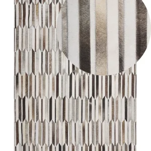 Cowhide Area Rug 160 x 230 cm Caramelo and Beige KULALAR