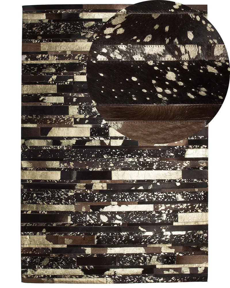 Cowhide Area Rug 160 x 230 cm Caramelo ARTVIN