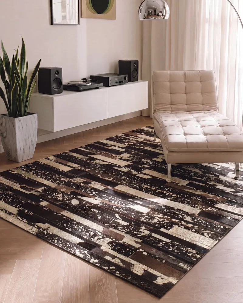 Cowhide Area Rug 160 x 230 cm Caramelo ARTVIN