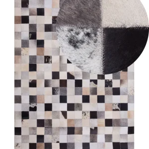 Cowhide Area Rug 160 x 230 cm Castanho RIZE