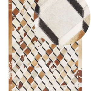 Cowhide Area Rug 160 x 230 cm Castanho SERINOVA