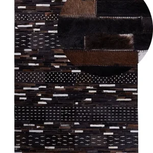 Cowhide Area Rug 160 x 230 cm Marrom AKSEKI