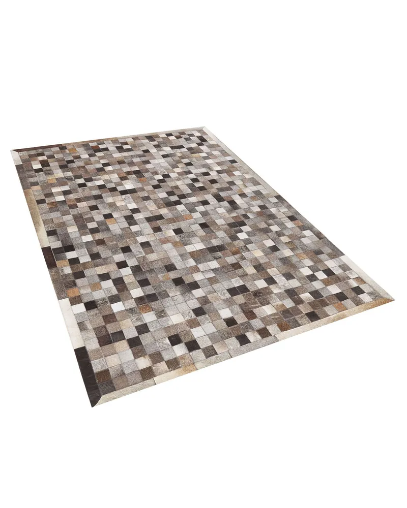 Cowhide Area Rug 160 x 230 cm Multicolour ARMUTLU