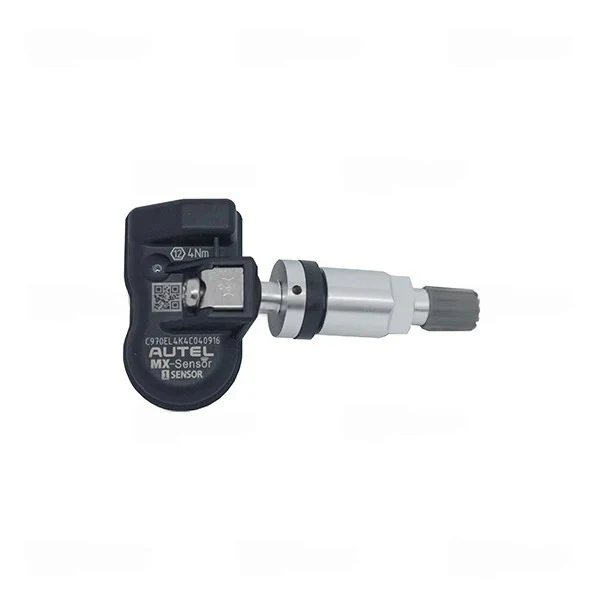Sensor Universal de Válvula Tpms 433Mhz - 315Mhz Metálico com Sistema de Parafusos