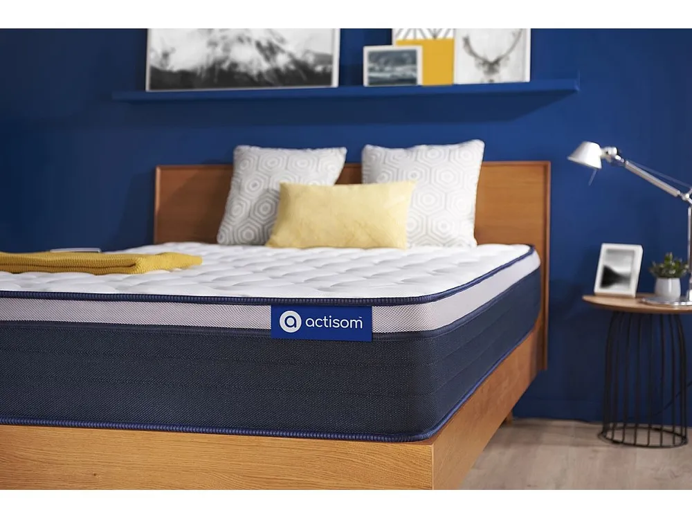 Colchão ACTISOM Actiflex Max (90x180 cm - molas ensacadas y Viscoelástica- Altura: 26 cm)