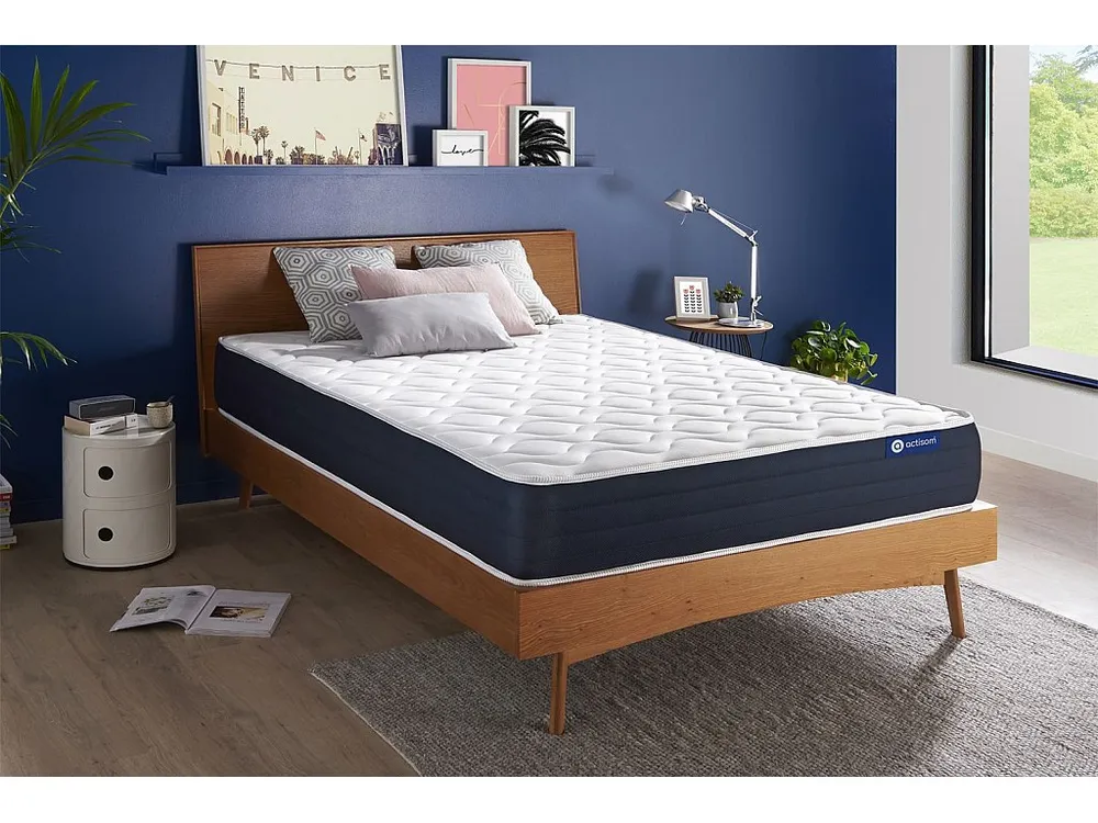 Colchão ACTISOM Actiflex Sleep (150x195 cm - molas ensacadas y Viscoelástica- Altura: 22 cm)