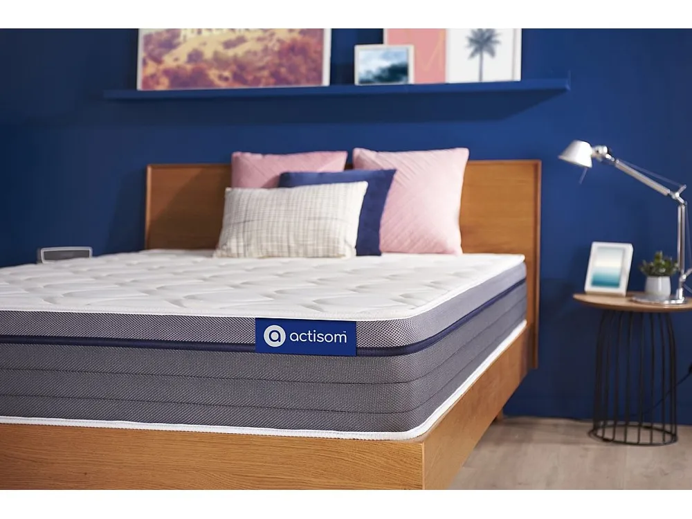 Colchão ACTISOM Actiflex zen (90x180 cm - molas ensacadas y Viscoelástica- Altura: 26 cm)