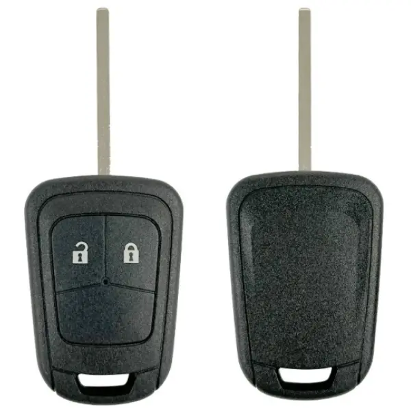 Caixa de controle remoto fixa de 2 botões Opel - Perfil Hu100 com Maior Durabilidade
