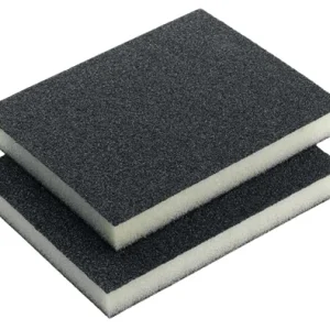 Cera Líquida Automotiva Esponja abrasiva dupla-face 98x20x13mm
