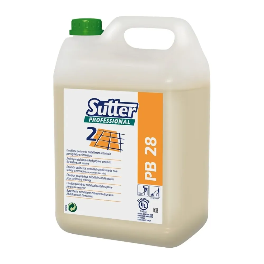 Sutter PB 28 - Emulsão polimérica metalizada antiderrapante auto luminoso para pavimentos