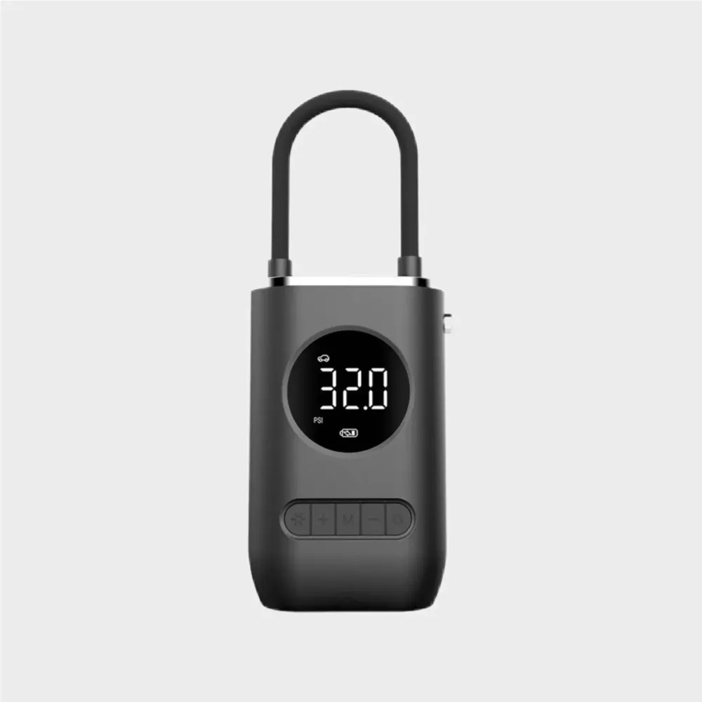 Bomba Elétrica Bateria para Bicicleta e Automóvel – Compressor 10 Bar com LCD