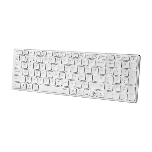 Junta do Coletor Teclado Rapoo E9700M Multi-mode Wireless/Bluetooth Ultra-slim PT 215927 - Branco