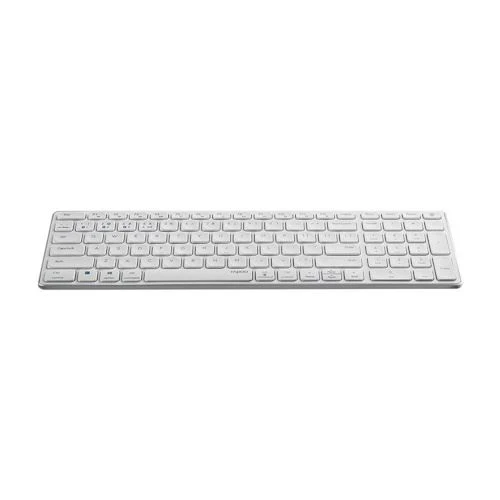 Junta do Coletor Teclado Rapoo E9700M Multi-mode Wireless/Bluetooth Ultra-slim PT 215927 - Branco