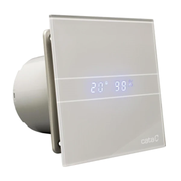 Tubo de Escape Extrator Wc Cata E-100 Gsth | 115 m³/h, Timer, Detetor de humidade