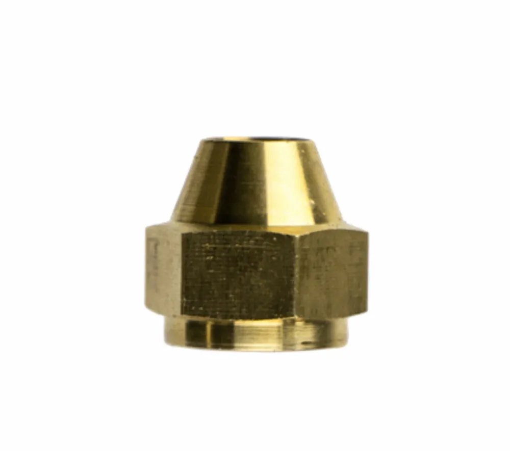 Tuerca Cónica Reducida Latón 5/16" - 1/4" CNX TCR0806 Proveedora Ferretera La Mundial