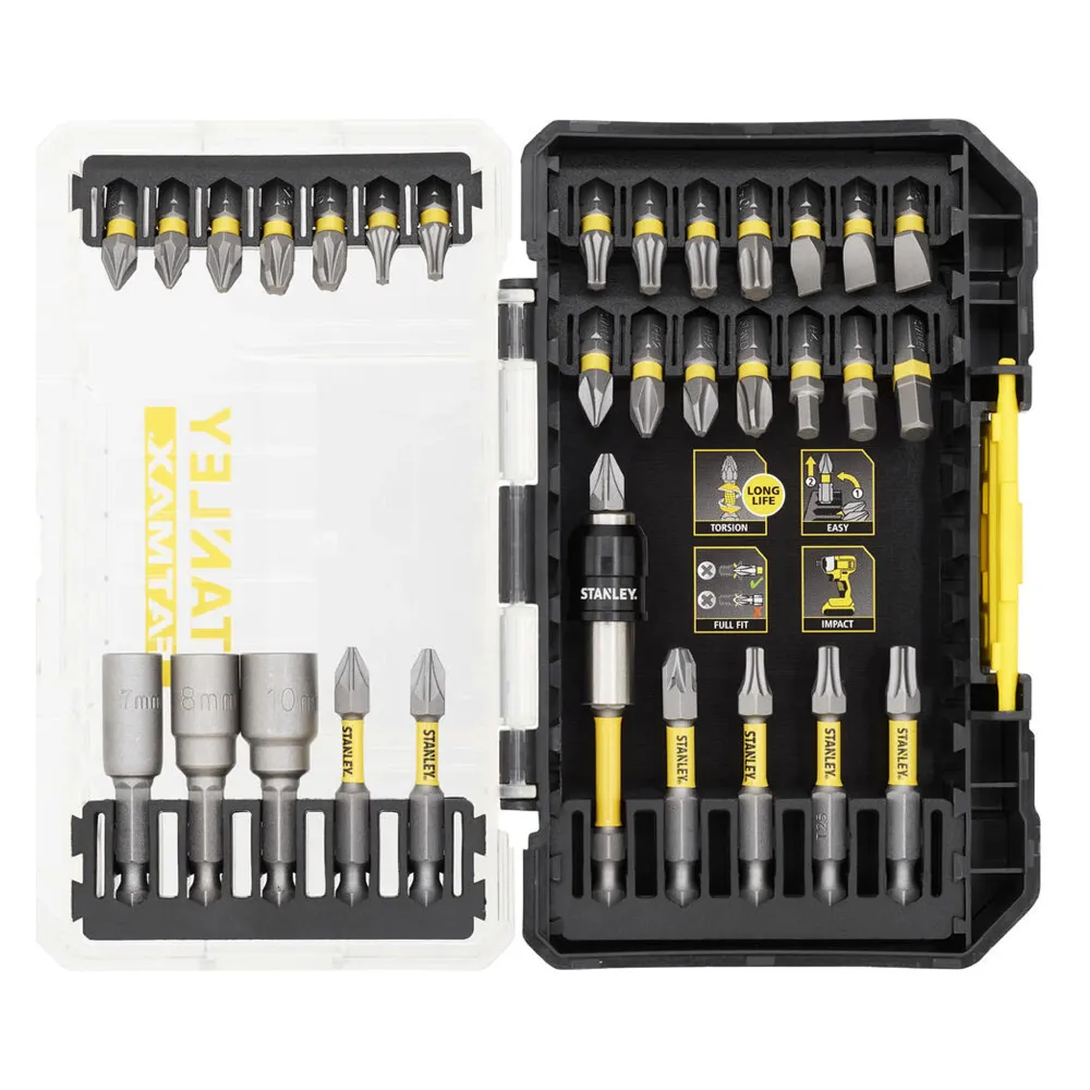 Juego de destornilladores Stanley 32 piezas