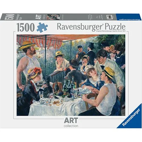 Sensor de Velocidade Puzzle Art Collection Renoir: O Almoço dos Remadores - 1500 Peças - Ravensburger