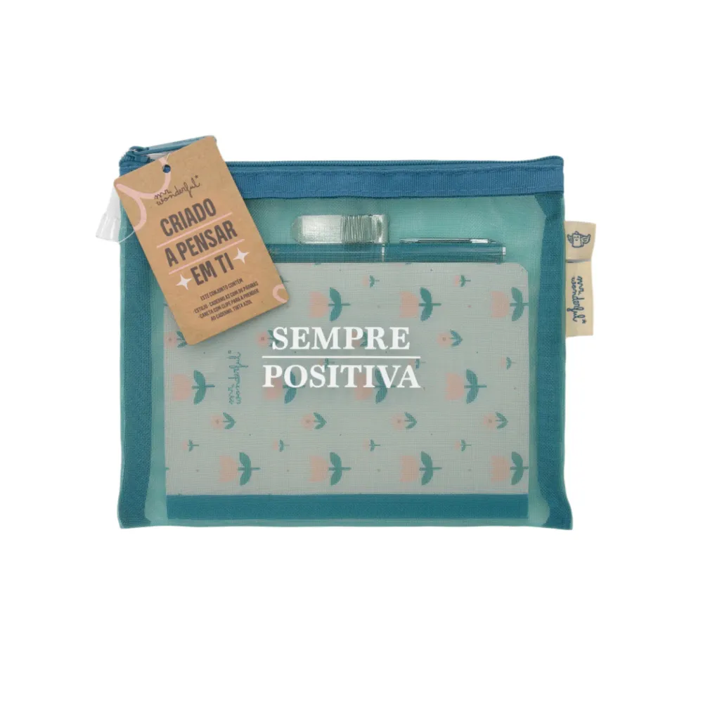 Conjunto De Escrita - Sempre Positiva para Carros e SUVs