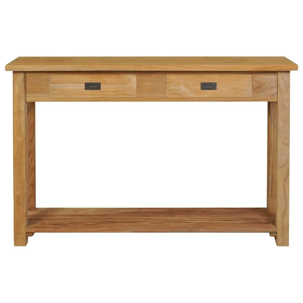 Organizador de Volante Mesa consola de teca maciç 120x30x80 cm