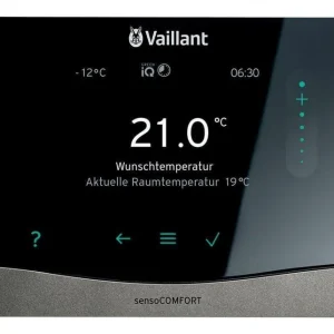 Controlador de aquecimento Vaillant sensoCOMFORT VRC 720/3