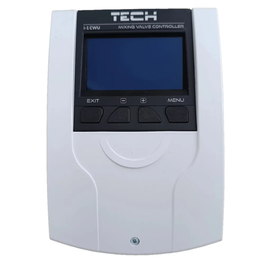 Controlador do circuito de aquecimento, controlador da válvula misturadora com compensação climática Tech i-1 CWU