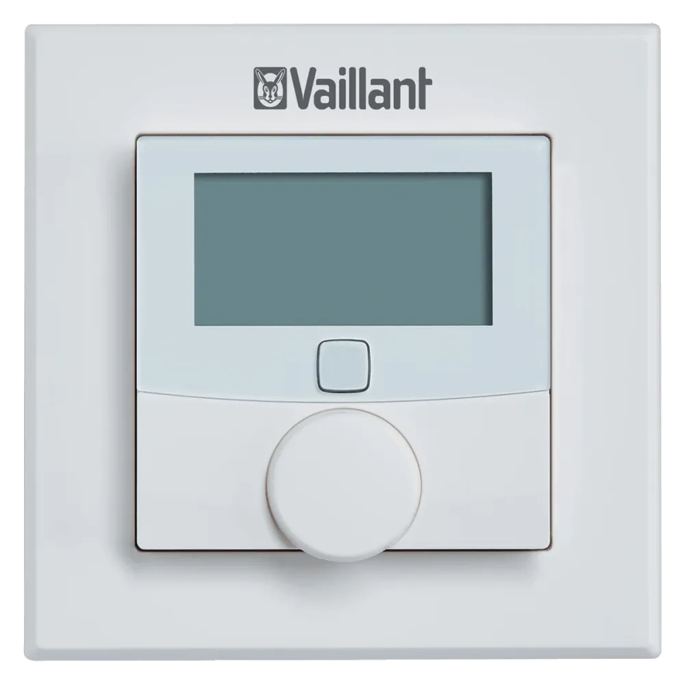 Controle individual da sala termostato digital ambiSENSE White para operação segura