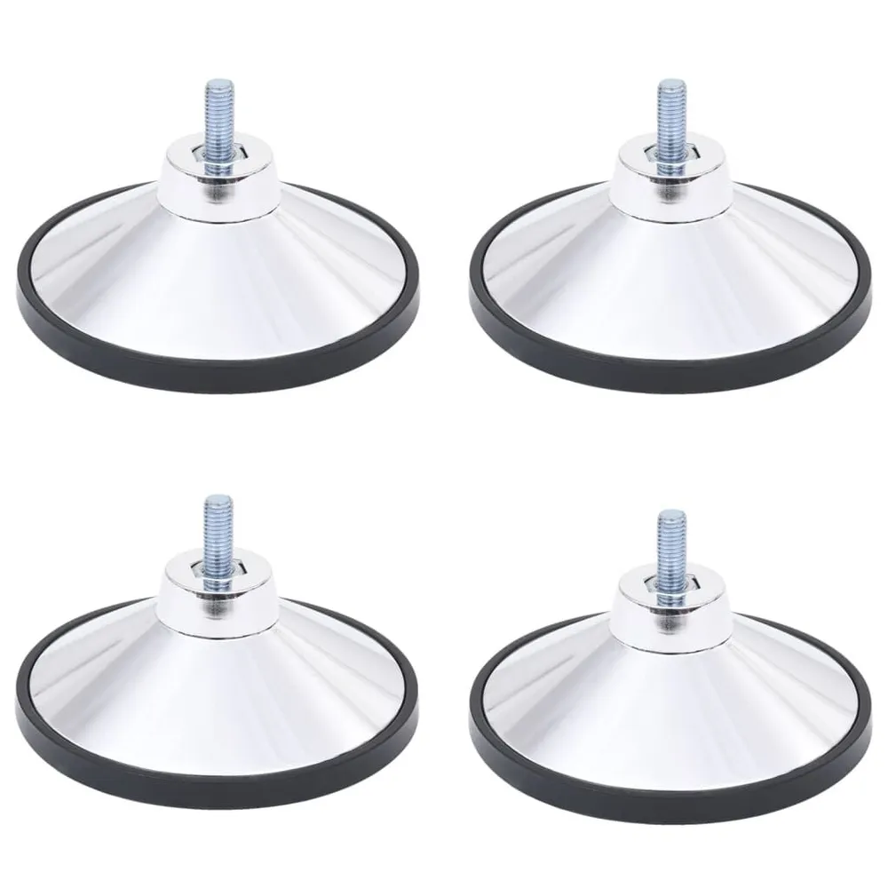 Pé de suporte para mesa de matraquilhos 4 pcs cromado