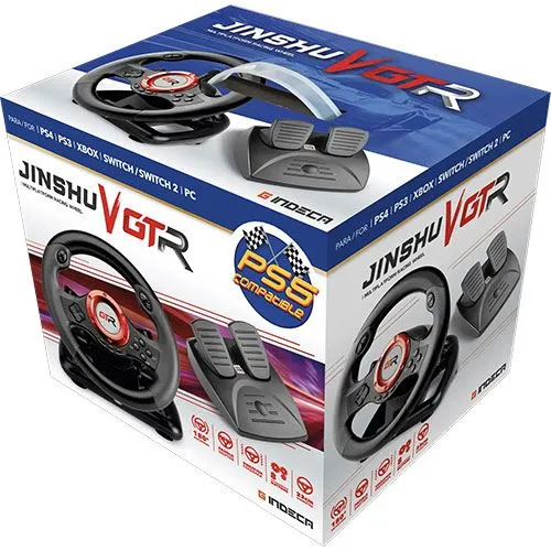Volante Indeca Jinshu V GTR - Multiplataforma