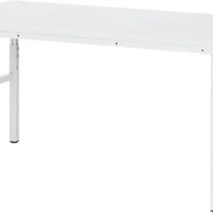 Mesa básica RAU (sistema de estação de trabalho série E), tampo com revestimento de resina melamínica, 1800x650-1000x900 m...