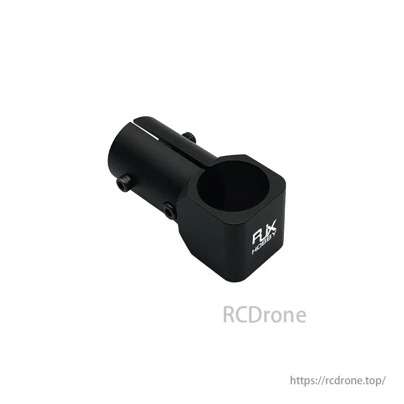 Rjx trem de pouso de 20mm, liga de alumínio, tripé, tubo de fibra de carbono, conector para drone agrícola, uav