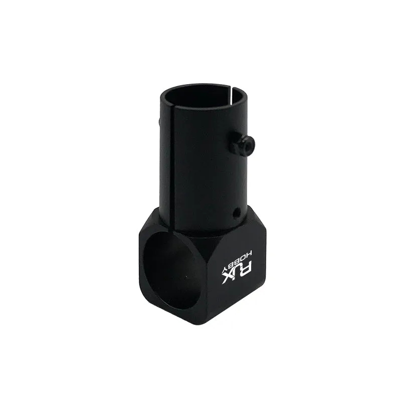 Rjx trem de pouso de 20mm, liga de alumínio, tripé, tubo de fibra de carbono, conector para drone agrícola, uav