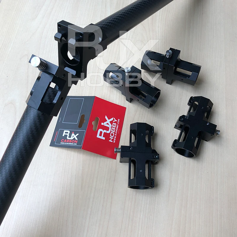 RJXHOBBY 30mm CNC Tubo de braço dobrável horizontal Conjunto de peças sobressalentes para drones UAV multirotor