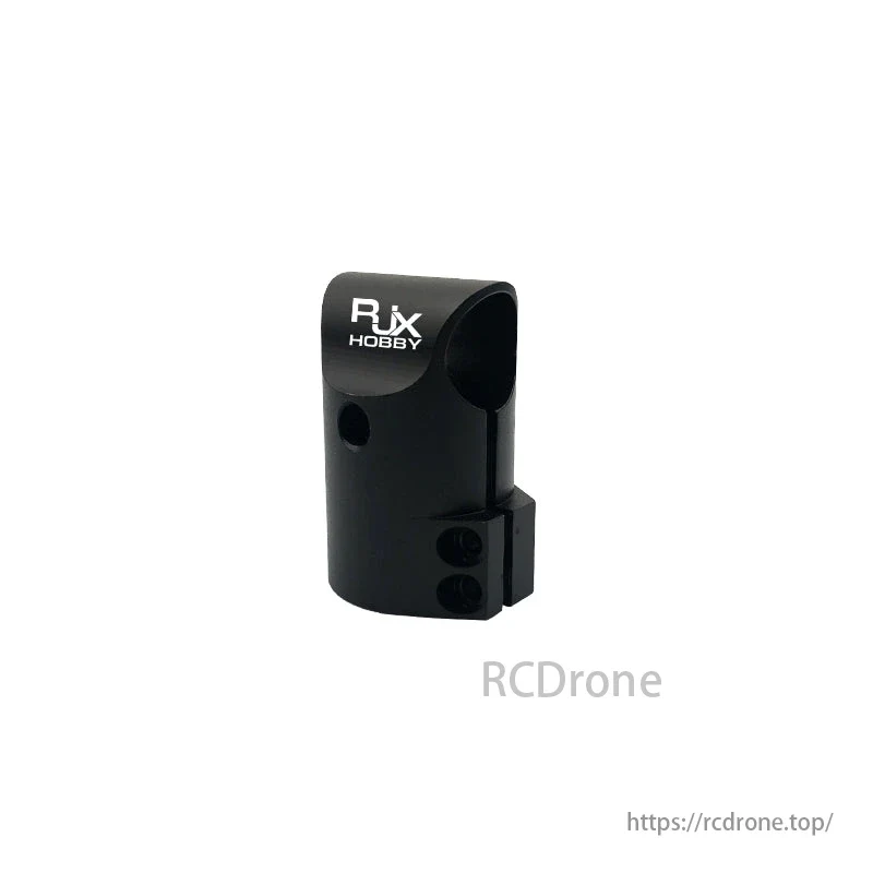 Rjxhobby tee tripé conector braçadeira 25mm 16mm clipe de tubo de trem de pouso para quadcopter multicopter modelo diy avião